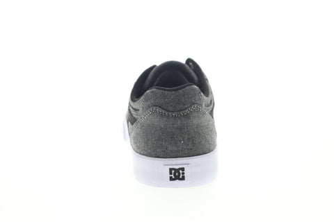 DC Kalis Vulc ADYS300569 Mens Gray Canvas Skate Inspired Sneakers Shoes