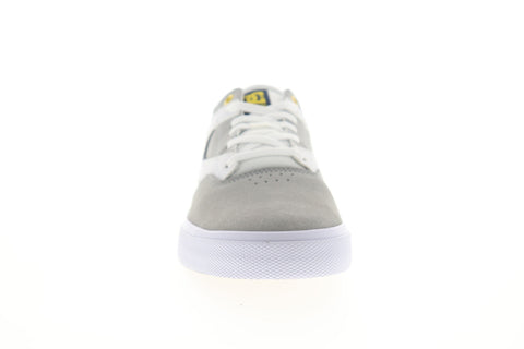 DC Kalis Vulc ADYS300569 Mens Gray Suede Lace Up Skate Sneakers Shoes