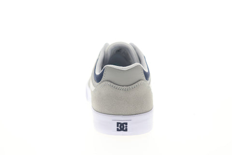 DC Kalis Vulc ADYS300569 Mens Gray Suede Lace Up Skate Sneakers Shoes