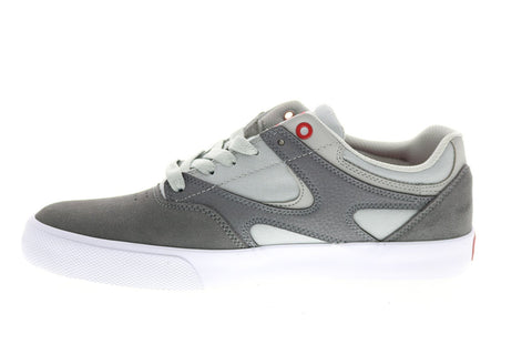 DC Kalis Vulc S ADYS300576-XSSR Mens Gray Skate Inspired Sneakers Shoes