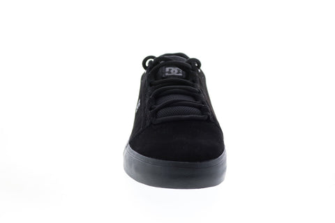 DC Hyde ADYS300580 Mens Black Suede Skate Inspired Sneakers Shoes