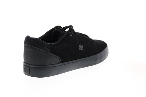 DC Hyde ADYS300580 Mens Black Suede Skate Inspired Sneakers Shoes