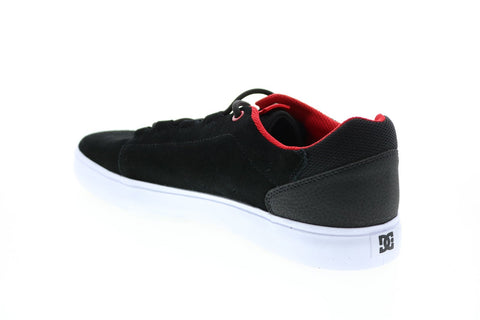 DC Hyde ADYS300580 Mens Black Suede Skate Inspired Sneakers Shoes