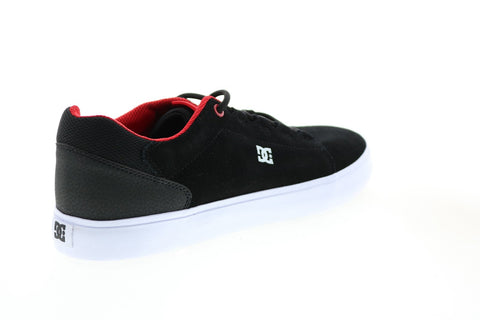 DC Hyde ADYS300580 Mens Black Suede Skate Inspired Sneakers Shoes