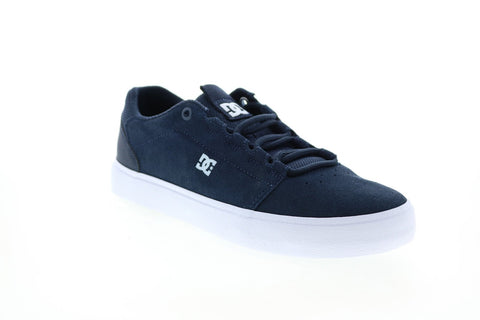 DC Hyde ADYS300580 Mens Blue Nubuck Skate Inspired Sneakers Shoes
