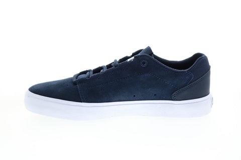 DC Hyde ADYS300580 Mens Blue Nubuck Skate Inspired Sneakers Shoes