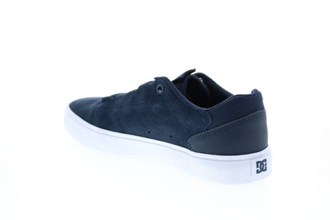 DC Hyde ADYS300580 Mens Blue Nubuck Skate Inspired Sneakers Shoes