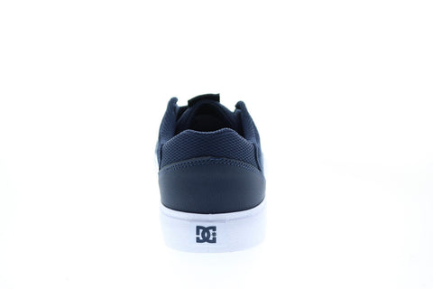 DC Hyde ADYS300580 Mens Blue Nubuck Skate Inspired Sneakers Shoes