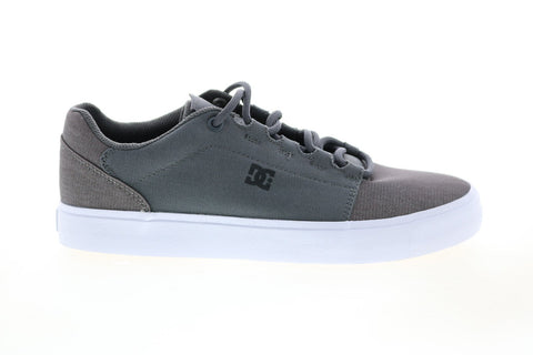 DC Hyde ADYS300580 Mens Gray Canvas Skate Inspired Sneakers Shoes