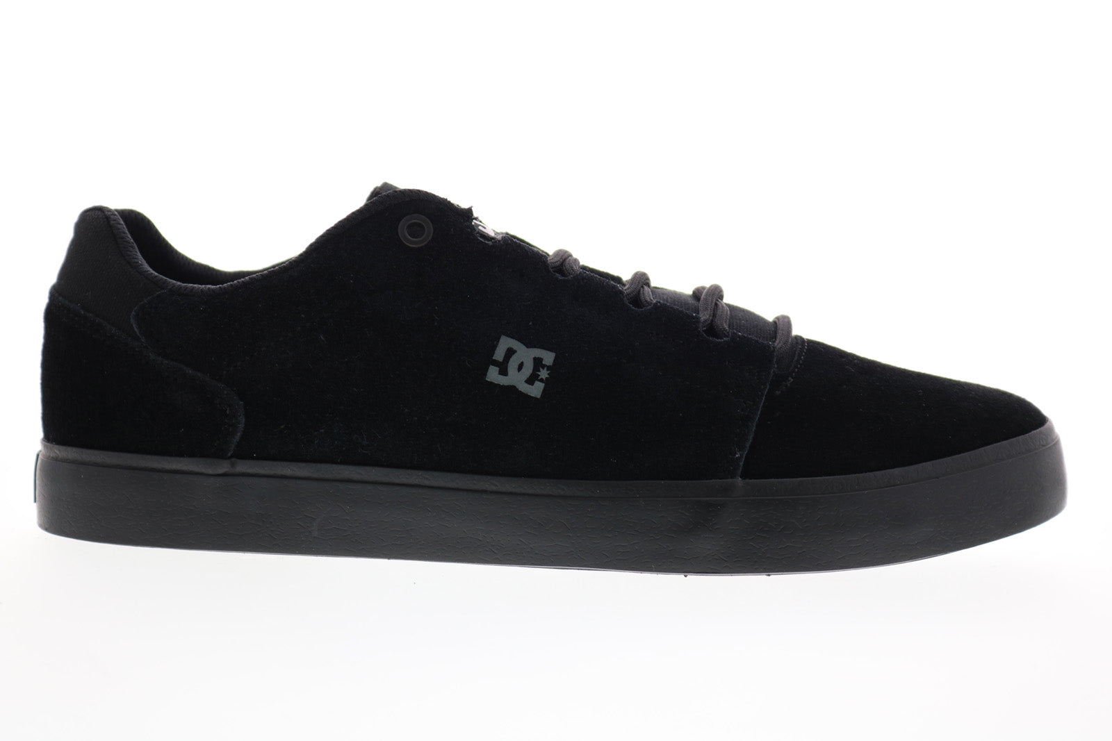 DC Hyde S Evan ADYS300584 Mens Black Suede Lace Up Skate Sneakers - Main Image