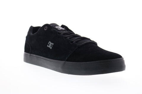 DC Hyde S Evan ADYS300584 Mens Black Suede Lace Up Skate Sneakers Shoes