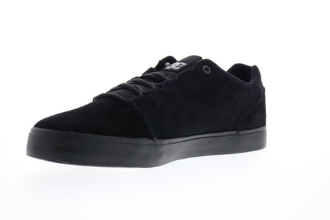 DC Hyde S Evan ADYS300584 Mens Black Suede Lace Up Skate Sneakers Shoes