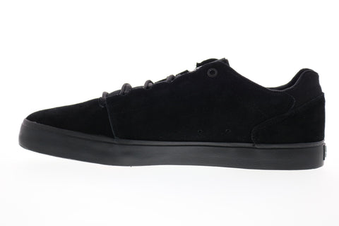 DC Hyde S Evan ADYS300584 Mens Black Suede Lace Up Skate Sneakers Shoes