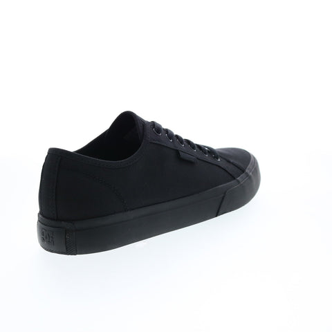 DC Manual ADYS300591-001 Mens Black Canvas Skate Inspired Sneakers Shoes