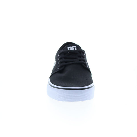 DC Trase TX ADYS300656-BKW Mens Black Canvas Skate Inspired Sneakers Shoes