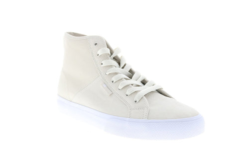 DC Manual HI ISH ADYS300657-WOR Mens White Skate Inspired Sneakers Shoes