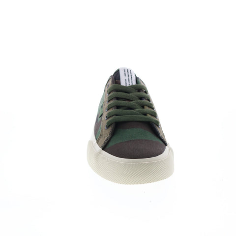 DC Manual SVM ADYS300672-CMO Mens Green Canvas Skate Inspired Sneakers Shoes