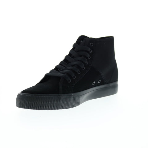 DC Manual High Top ADYS300675-3BK Mens Black Skate Inspired Sneakers Shoes