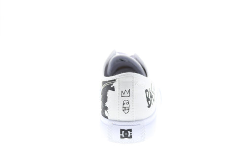 DC Basquiat Manual Mens White Collaboration & Limited Sneakers Shoes 
