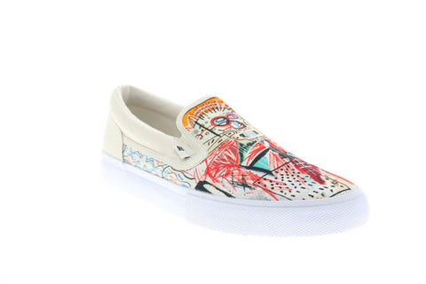 DC Basquiat Manual Slip Mens White Collaboration & Limited Sneakers Shoes 