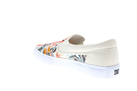 DC Basquiat Manual Slip Mens White Collaboration & Limited Sneakers Shoes 