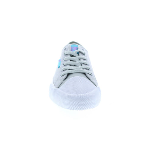 DC Manual RT Cat & Cloud Mens Gray Canvas Skate Inspired Sneakers Shoes