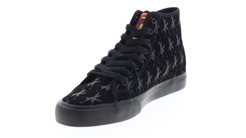 DC Andy Warhol Manual HI ADYS300712-BB2 Mens Black Skate Sneakers Shoes
