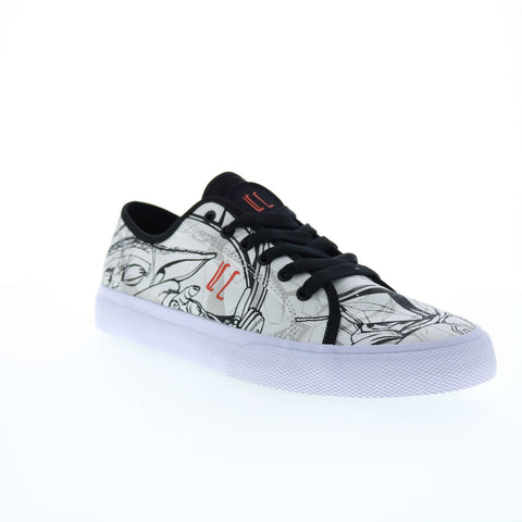 DC Star Wars Manual ADYS300718-WBK Mens White Skate Inspired Sneakers Shoes