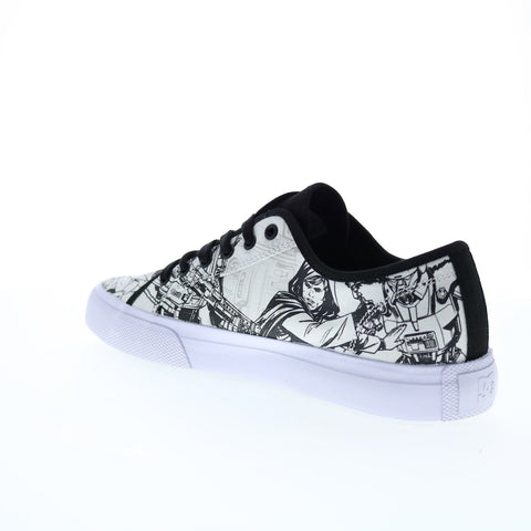 DC Star Wars Manual ADYS300718-WBK Mens White Skate Inspired Sneakers Shoes