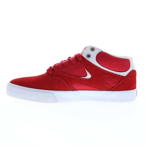 DC Kalis Vulc Mid ADYS300719-ATH Mens Red Skate Inspired Sneakers Shoes