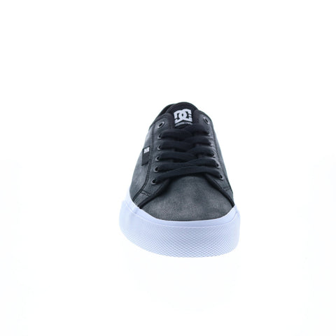 DC Manual TXSE ADYS300743-XKWK Mens Black Canvas Skate Sneakers Shoes