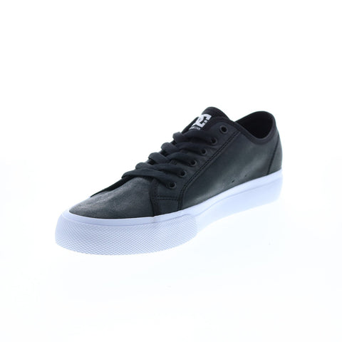 DC Manual TXSE ADYS300743-XKWK Mens Black Canvas Skate Sneakers Shoes