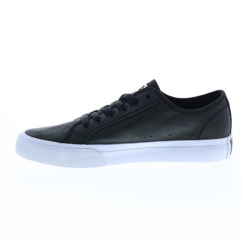 DC Manual TXSE ADYS300743-XKWK Mens Black Canvas Skate Sneakers Shoes