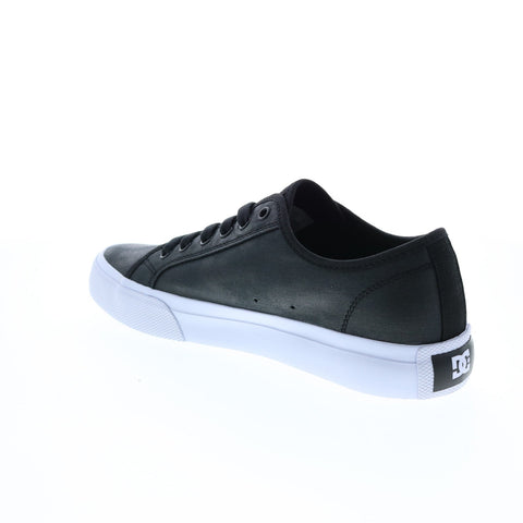 DC Manual TXSE ADYS300743-XKWK Mens Black Canvas Skate Sneakers Shoes