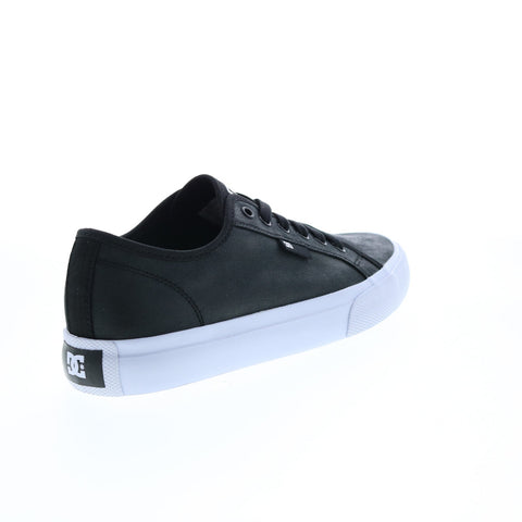 DC Manual TXSE ADYS300743-XKWK Mens Black Canvas Skate Sneakers Shoes