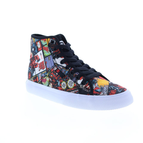 DC Deadpool Manual HI ADYS300748-BK5 Mens Black Canvas Skate Sneakers Shoes