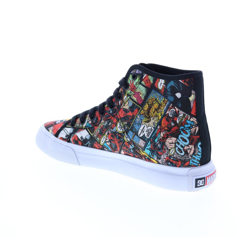 DC Deadpool Manual HI ADYS300748-BK5 Mens Black Canvas Skate Sneakers Shoes