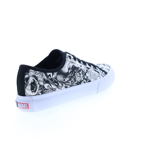 DC Deadpool Manual ADYS300750-XKWR Mens Black Canvas Skate Sneakers Shoes