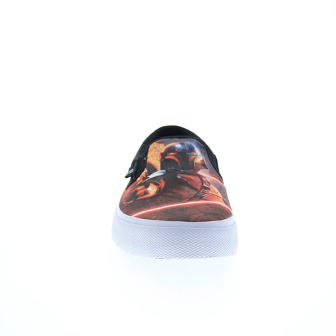 DC Star Wars Manual Slip-On Mens Red Canvas Skate Inspired Sneakers Shoes