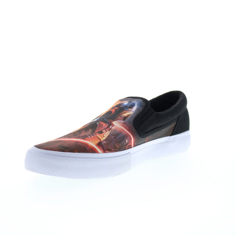 DC Star Wars Manual Slip-On Mens Red Canvas Skate Inspired Sneakers Shoes