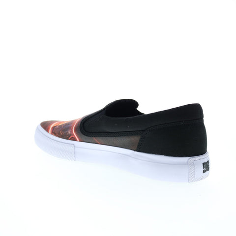 DC Star Wars Manual Slip-On Mens Red Canvas Skate Inspired Sneakers Shoes