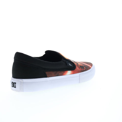 DC Star Wars Manual Slip-On Mens Red Canvas Skate Inspired Sneakers Shoes