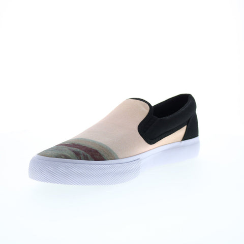 DC Star Wars Manual Slip-On Mens Brown Canvas Skate Inspired Sneakers Shoes