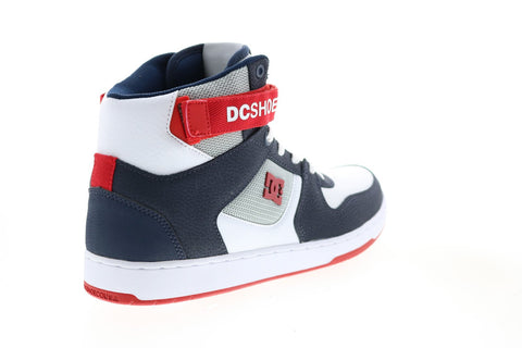 DC Pensford ADYS400038 Mens White Synthetic Skate Inspired Sneakers Shoes