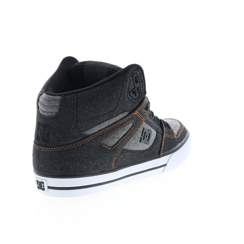 DC Pure High-Top WC ADYS400043-1AB Mens Black Skate Inspired Sneakers Shoes