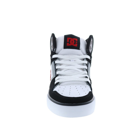 DC Pure High-Top WC ADYS400043-XKWR Mens White Leather Skate Sneakers Shoes