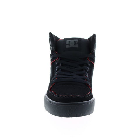 DC Pure High-Top WC ADYS400043-XKRW Mens Black Suede Skate Sneakers Shoes