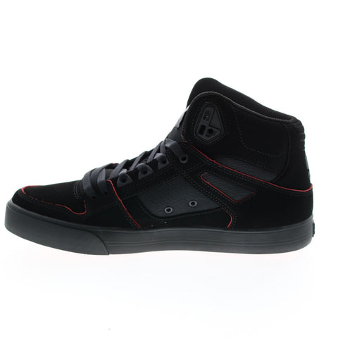 DC Pure High-Top WC ADYS400043-XKRW Mens Black Suede Skate Sneakers Shoes