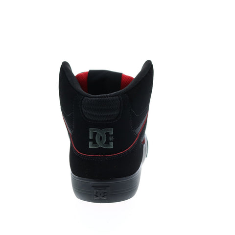 DC Pure High-Top WC ADYS400043-XKRW Mens Black Suede Skate Sneakers Shoes