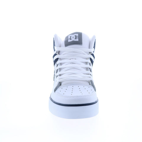 DC Pure High-Top WC ADYS400043-WNY Mens White Leather Skate Inspired Sneakers Shoes